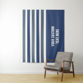 Stripes-Muster für benutzerdefinierte Texttapester Wandteppich (Beispiel)