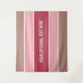 Stripes-Muster für benutzerdefinierte Texttapester Wandteppich (Vorderseite)