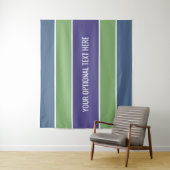 Stripes-Muster für benutzerdefinierte Texttapester Wandteppich (Beispiel)