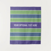 Stripes-Muster für benutzerdefinierte Texttapester Wandteppich (Vorderseite)