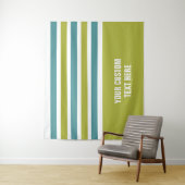 Stripes-Muster für benutzerdefinierte Texttapester Wandteppich (Beispiel)