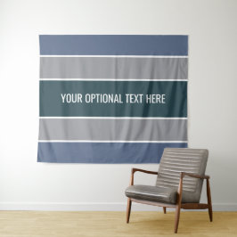 Stripes-Muster für benutzerdefinierte Texttapester Wandteppich