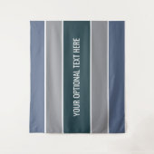 Stripes-Muster für benutzerdefinierte Texttapester Wandteppich (Vorderseite)