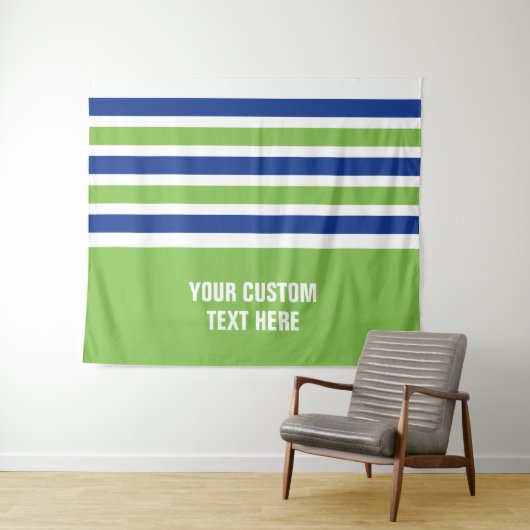 Stripes-Muster für benutzerdefinierte Texttapester Wandteppich (Beispiel (Horizontal))