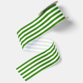 Stripes Napier Green Satinband (Rückseite)