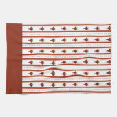 Stripes of Hearts Geschirrtuch (Horizontal)