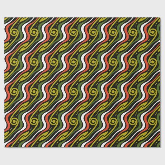 stripes pattern  geschenkpapier (Flach)