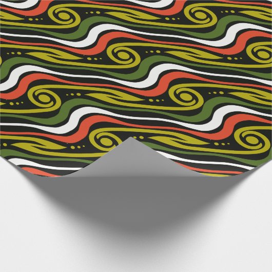 stripes pattern  geschenkpapier (Ecke)