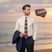 Stripes pattern krawatte