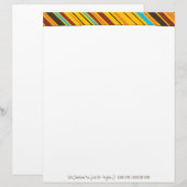 Stripes Personal Letterhead Briefkopf (Vorne/Hinten)
