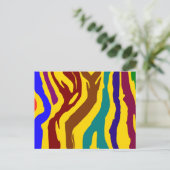 Stripes Postkarte (Stehend Vorderseite)