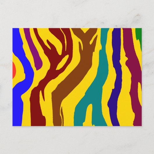 Stripes Postkarte (Vorderseite)