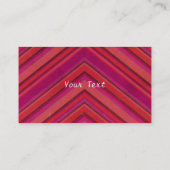 Stripes-Visitenkarte Visitenkarte (Rückseite)