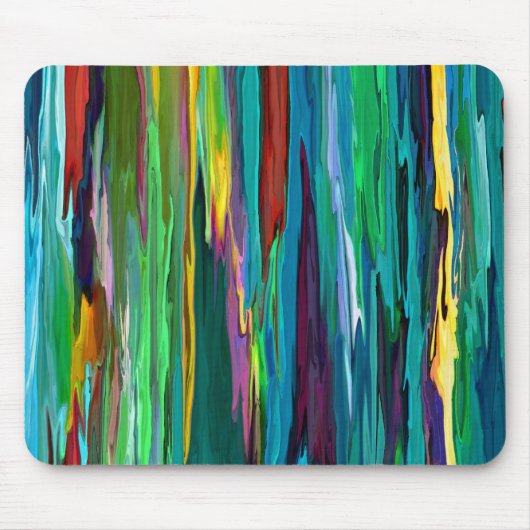 Stripesa ~ Mousepad Abstrakt Moderne Retro Streife (Vorne)