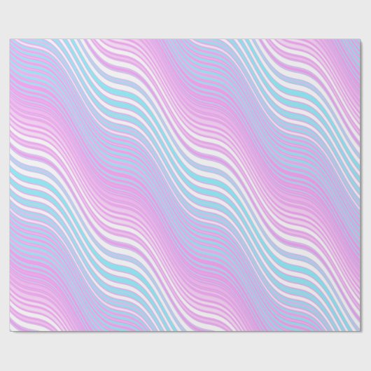Stripewave-Evolution: Geschenkpapier (Flach)