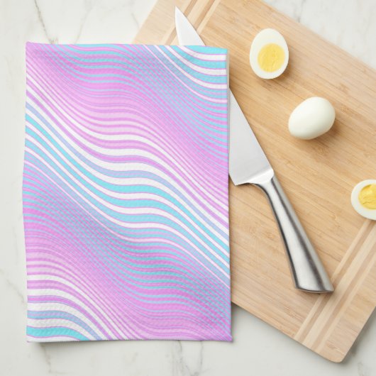 Stripewave-Evolution : Geschirrtuch (Viertel Falte)