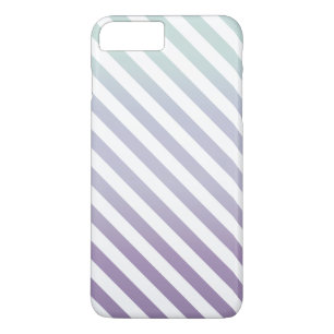 Stripey Goodness - Aquamarin und Lila Case-Mate iPhone Hülle