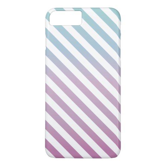 Stripey Goodness - Cranberry Blues Case-Mate iPhone Hülle (Rückseite)