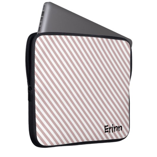 Stripey Goodness (Muster) Laptopschutzhülle (Vorne Rechts)