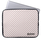 Stripey Goodness (Muster) Laptopschutzhülle (Vorderseite)