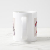Stripey Jumbo-Tasse (Rückseite)