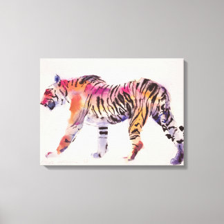 Stripey Leinwanddruck