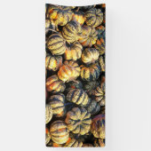 Stripey Pumpkins Cluster  Banner (Vertikal)