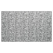 Stripey Strokes 120123 - Schwarz und Weiß Stoff (Yard (91,4 cm))