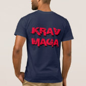 Stripgevecht krav maga t-shirt (Rückseite)