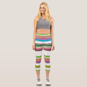 STRIPIERT CAPRI LEGGINGS (Vorderseite)