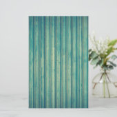 Striping Blue Lines Briefpapier (Stehend Vorderseite)