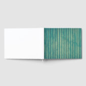Striping Blue Lines Gästebuch (Voll)