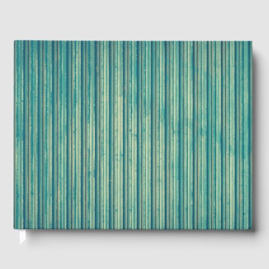 Striping Blue Lines Gästebuch (Vorderseite)