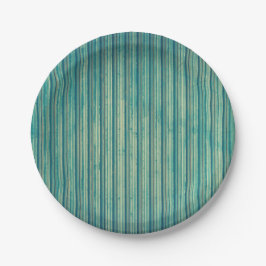 Striping Blue Lines Pappteller