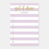 Strippenbürste, fertig post-it klebezettel (Vorderseite)