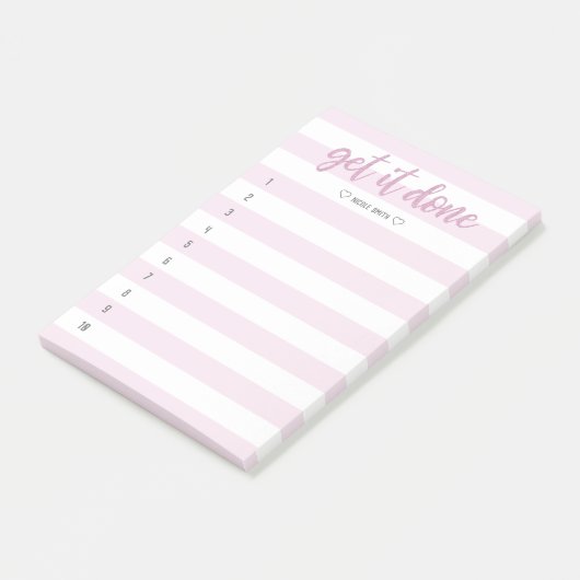 Strippenbürste, fertig post-it klebezettel (angewinkelt)