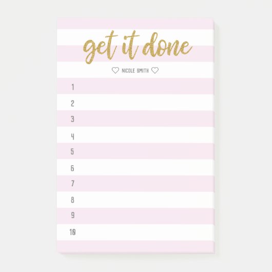 Strippenbürste, fertig post-it klebezettel (Vorderseite)