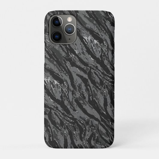 Strippengraue Camouflage Case-Mate iPhone Hülle (Rückseite)