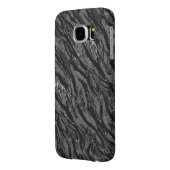 Strippengraue Camouflage Case-Mate iPhone Hülle (Rückseite Links)