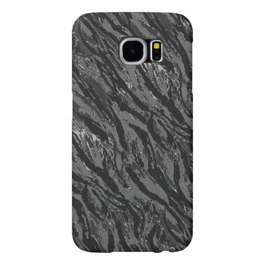 Strippengraue Camouflage Case-Mate iPhone Hülle (Rückseite)