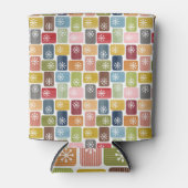 Strippte Rechtecke Dosenkühler (Vorderseite)