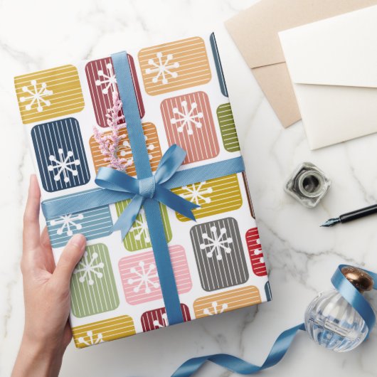 Strippte Rechtecke Geschenkpapier (Schenken)