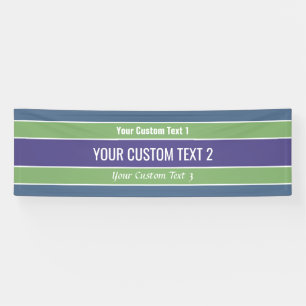 Strips Benutzerdefiniertes Textbanner Banner