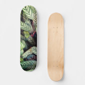 Stripte Blätter Skateboard (Vorderseite)