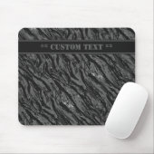 Stripte graue Camouflage Mousepad mit benutzerdefi (Mit Mouse)