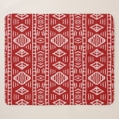Stripte handbemalte, nahtlose Muster mit ethnische Sherpadecke (Vorderseite (Horizontal))