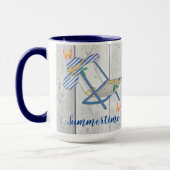 Stripte Hat- und Summertime-Tasse Tasse (Links)