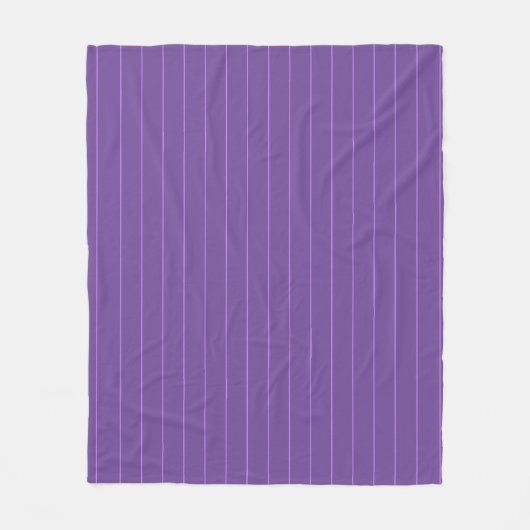 Stripte Lila, moderne, elegante Vorlage Fleecedecke (Vorderseite)