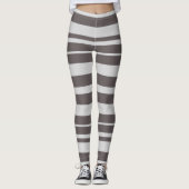 Stripte Sommer-Frauenbekleidung Leggings (Vorderseite)
