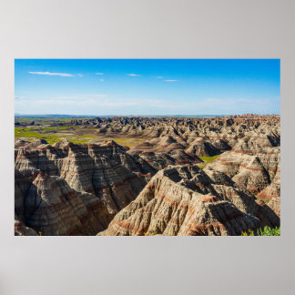 Stripte Tasten und große Täler Poster